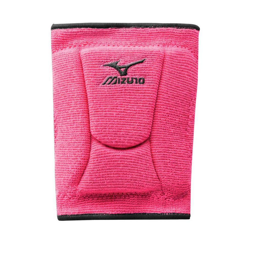 Mizuno Men's LR6 Highlighter Volleyball Knee Pads Pink/Black (480119-MHG)